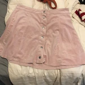 Forever 21 soft pink skirt